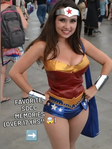 thatgrltrish Instagram post about Comic Con memories