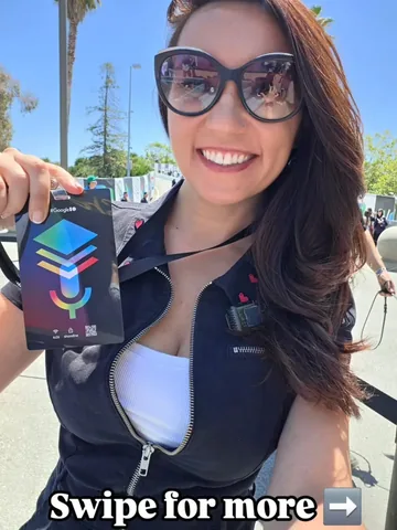thatgrltrish Instagram post about Google I/O event