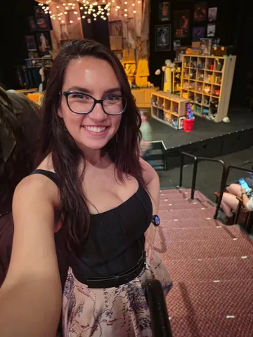 thatgrltrish Instagram post about Tomb Quest musical review