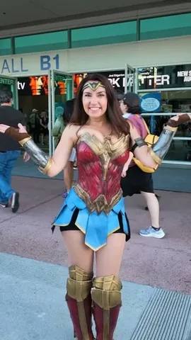 thatgrltrish Instagram post about Wonder Woman cosplay