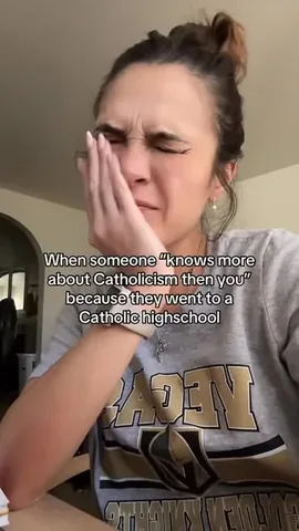 thatonecatholicgirl Instagram post about Catholic social interaction