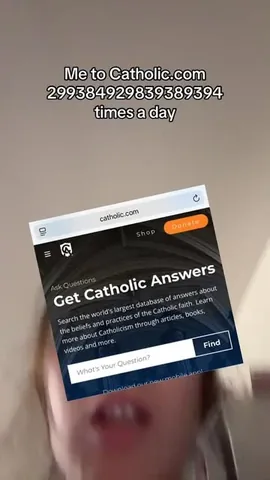 thatonecatholicgirl Instagram post about Catholic apologetics