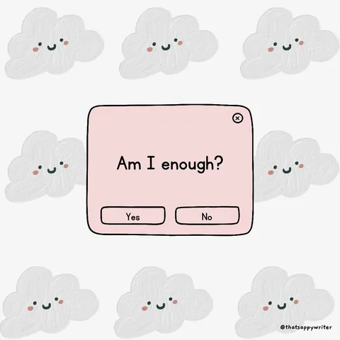 thatsappywriter Instagram post about Reassurance seeking in relationships