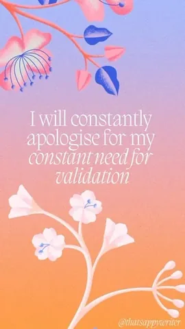 thatsappywriter Instagram post about Anxiety in romantic relationships