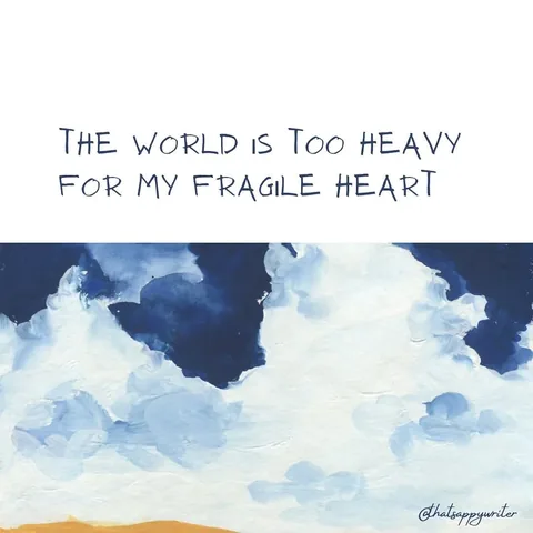 thatsappywriter Instagram post about Living with anxiety