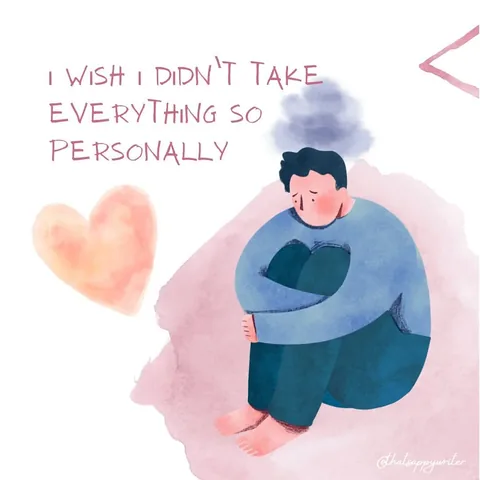 thatsappywriter Instagram post about Anxiety and emotional hypervigilance