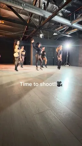 thealiyajanell Instagram post about Dance project behind the scenes