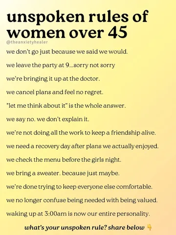 theanxietyhealer Instagram post about Midlife boundaries