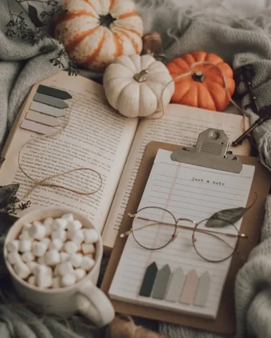 the.bookish.astronaut Instagram post about Seasonal content transition