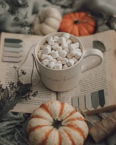 the.bookish.astronaut Instagram post about Holiday decorating