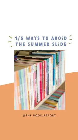 the.book.report Instagram post about Children's reading goals