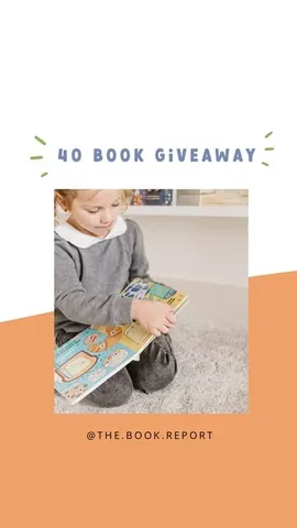 the.book.report Instagram post about Book giveaway
