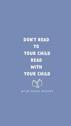 the.book.report Instagram post about Parent child reading