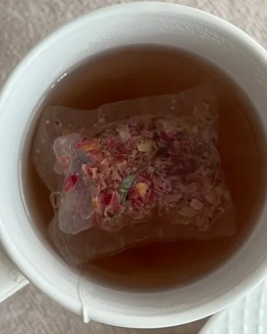 thebooksatchel Instagram post about Tea and daily life