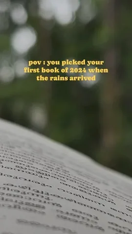 thebooksatchel Instagram post about Rainy day reading