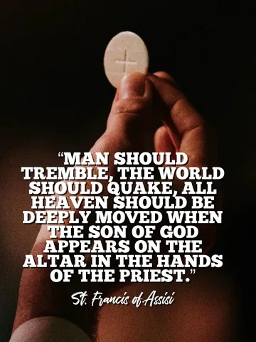 thecatholiccouple1 Instagram post about Holy Eucharist