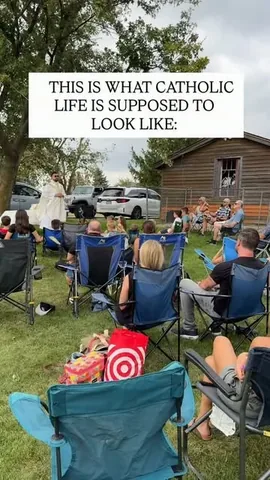 thecatholiccouple1 Instagram post about Catholic community life
