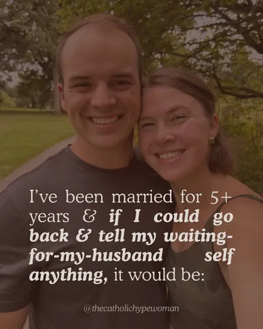 thecatholichypewoman Instagram post about Christian faith and singleness