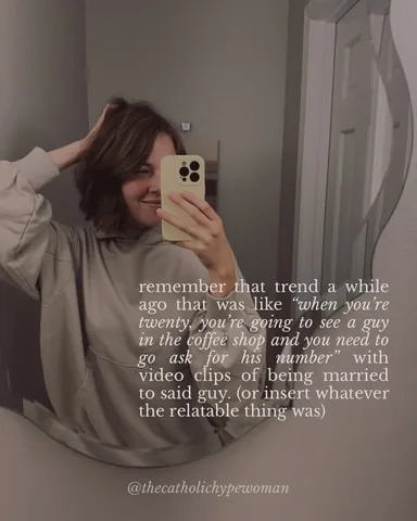 thecatholichypewoman Instagram post about Divine guidance