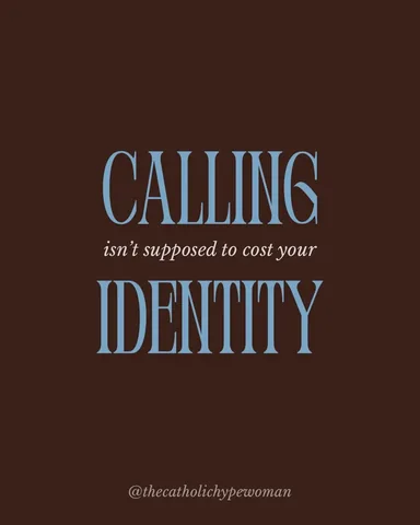 thecatholichypewoman Instagram post about Identity and healing
