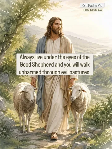 the_catholic_mom Instagram post about Prayer to the Good Shepherd