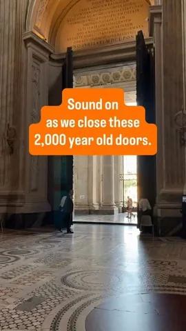 thecatholictraveler Instagram post about Ancient Roman architecture