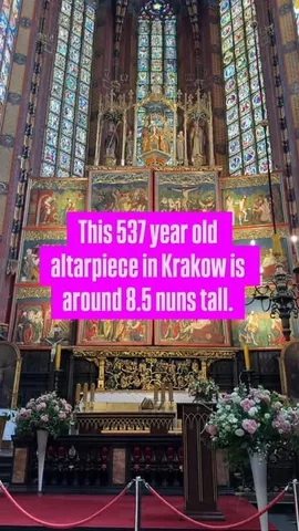 thecatholictraveler Instagram post about Veit Stoss altarpiece