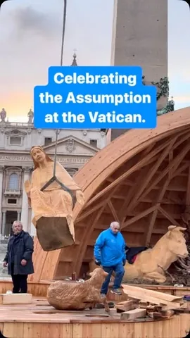 thecatholictraveler Instagram post about Assumption celebration