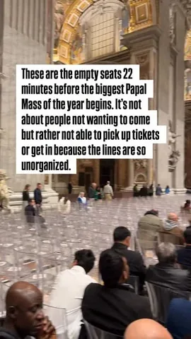 thecatholictraveler Instagram post about Papal Mass access