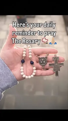 thecatholicwoodworker Instagram post about Rosary