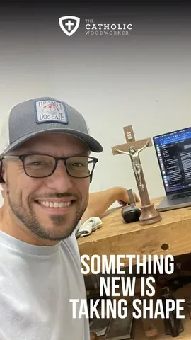 thecatholicwoodworker Instagram post about Woodworking prototypes
