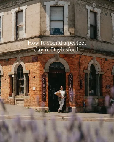thecommonwanderer Instagram post about Daylesford day trip