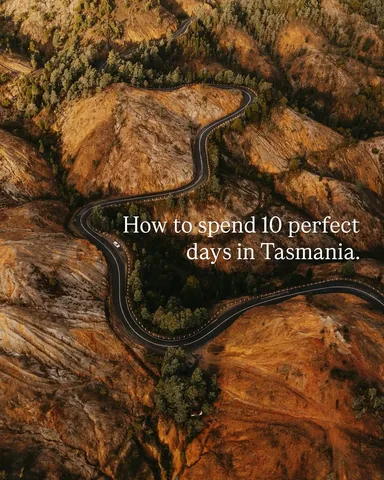 thecommonwanderer Instagram post about Tasmania travel itinerary