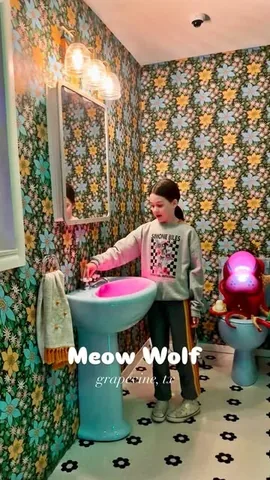 thecraftblog Instagram post about Meow Wolf experience