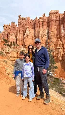 thecraftblog Instagram post about Zion and Bryce Canyon family trip