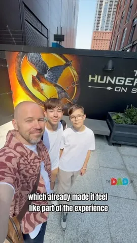 thedadlab Instagram post about Family theatre outing
