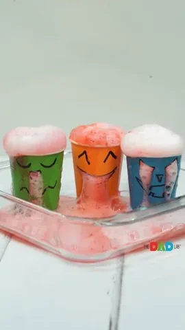 thedadlab Instagram post about Baking soda and vinegar reaction