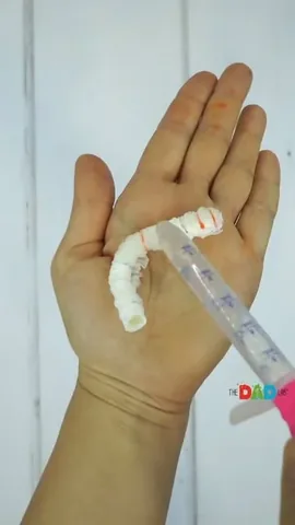 thedadlab Instagram post about Wet tissue paper experiment