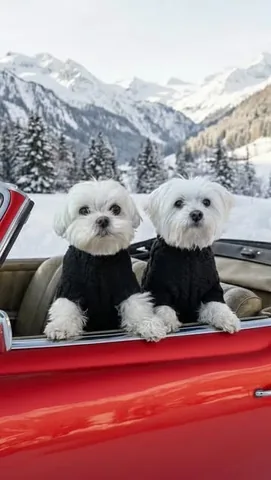 the_doggie_days Instagram post about Small dog winter experience