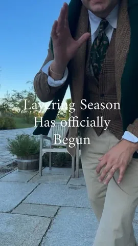 thedonsclub Instagram post about Layering and pattern mixing
