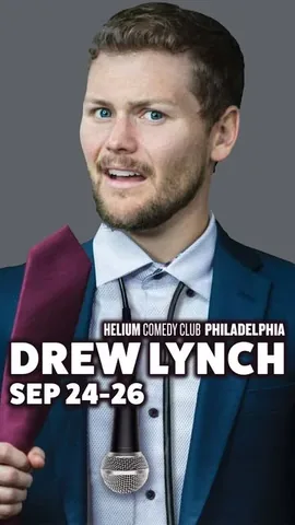 thedrewlynch Instagram post about Comedy event promotion