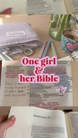 thefaithlady Instagram post about Bible study discipline