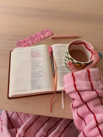 thefaithlady Instagram post about Morning Bible study