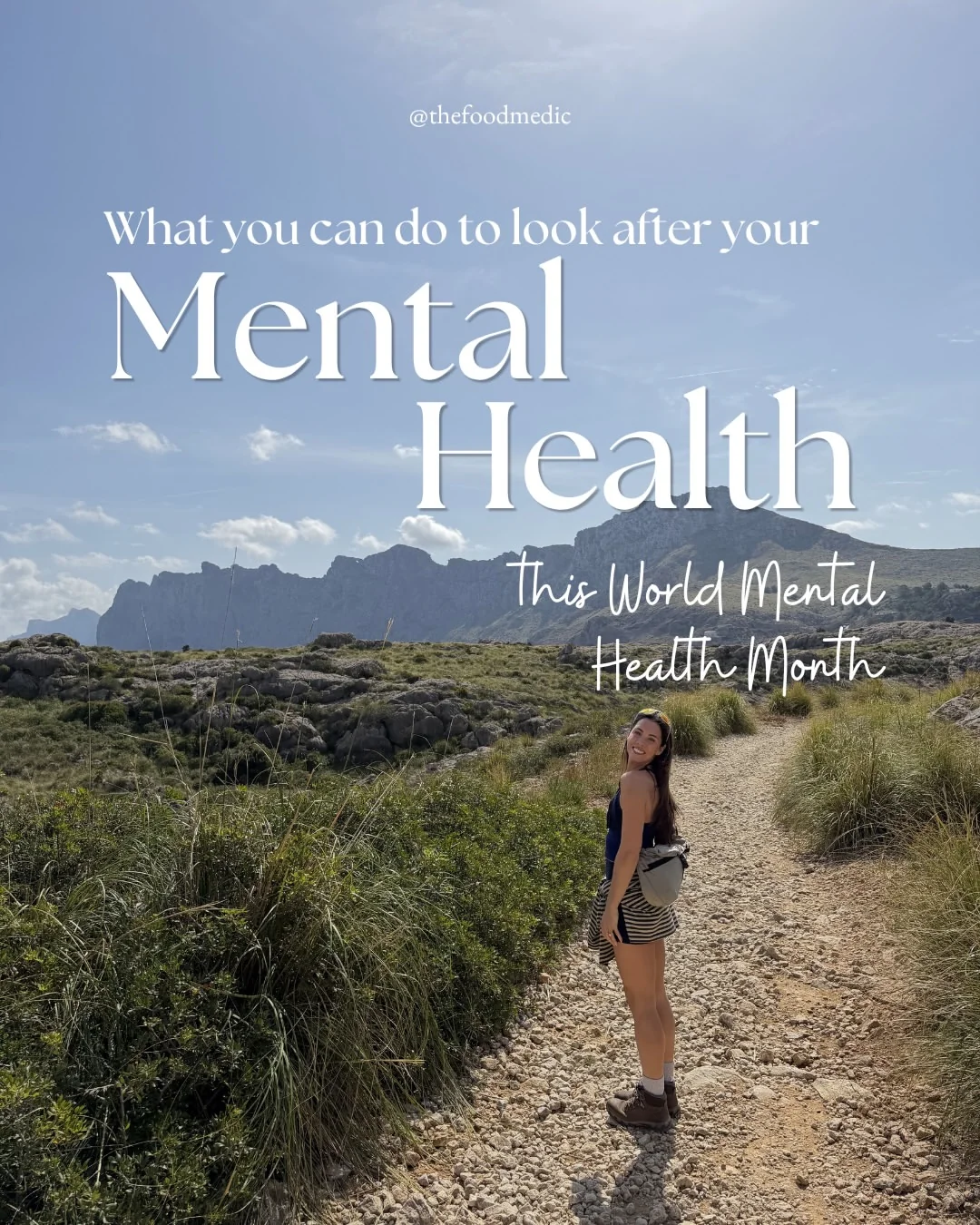 thefoodmedic Instagram post about Mental health
