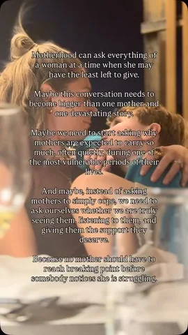 thegeorgiaedit Instagram post about Postpartum mental health