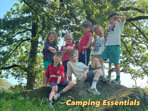 thegeorgiaedit Instagram post about Camping essentials
