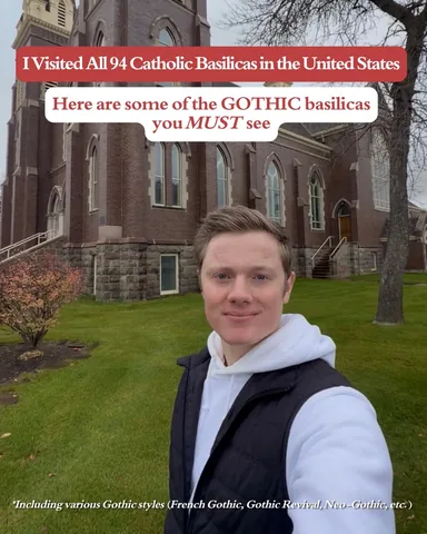 thegradyconnolly Instagram post about American Gothic churches