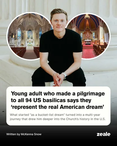 thegradyconnolly Instagram post about Catholic basilicas