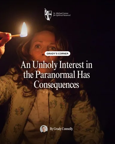 thegradyconnolly Instagram post about Paranormal and occult danger