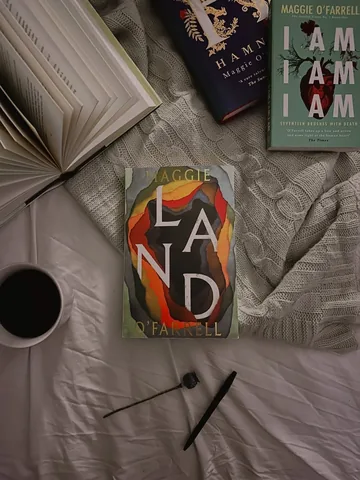 thehalcyondaysofsummer Instagram post about Land by Maggie O’Farrell